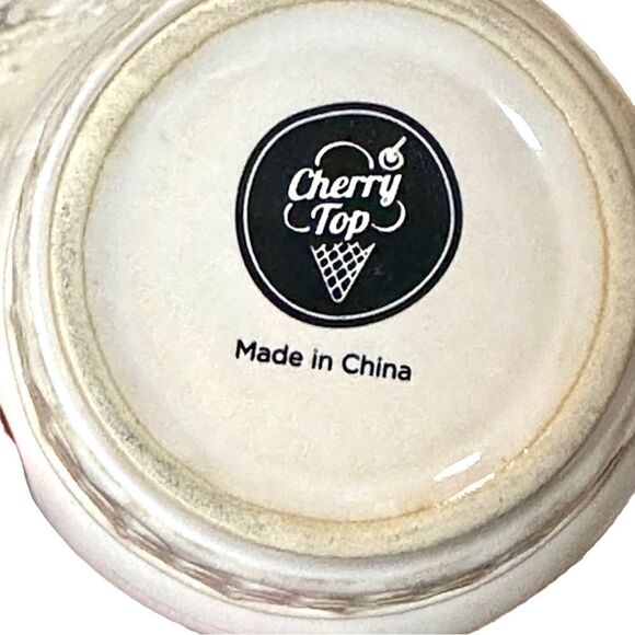 Set of 3 Ice Cream Cone Figural Dessert Cups EUC! 401 - Picture 4 of 6